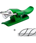 Green Cannon Surf Fishing Trigger Aid For Fixed Spool Casting Thumb Button Clip Sea Fishing Gear Reduces Finger Pain