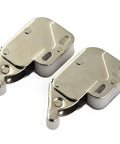 Push To Open Cabinet Latch With Automatic Spring Action High Cycle ABS Door Catch, flame retardant, anti slip design