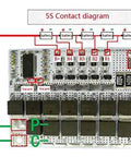 5S 21V battery protection board contact diagram with wiring for charger, load, and battery connections. Straight Up Badass 5S 21V 100A BMS Lithium Battery Protection Board With Smart Balance Charging Module For 3.7V Li Ion Polymer Cells And Custom DIY Power Packs.