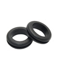 One Inch Outer Diameter Rubber Grommets With Three Quarters Inch Inner Diameter, Twenty Pieces For Wiring Cables Plugs And Automotive Use