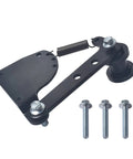 Spring Loaded Chain Tensioner Kit for 49cc 50cc 66cc 80cc 2 Stroke Motorized Bicycle Black with Roller Iron Wheel Included