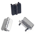 Heavy Duty Industrial Door Hinge With Stud In Black Zinc Alloy For Cabinets And Doors Durable Butt Hinge 1 Piece Zinc Alloy