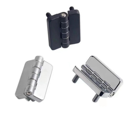 Heavy Duty Industrial Door Hinge With Stud In Black Zinc Alloy For Cabinets And Doors Durable Butt Hinge 1 Piece Zinc Alloy