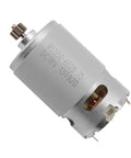 Rs550 High Speed Dc Motor Featuring 13 Steel Teeth For Rock Solid 10.8 To 25 Volt Kickoff Delivering 21500 To 29000 Rpms side view showing the motor's detailed structure.