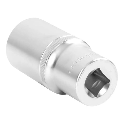 Half Inch Drive Deep Socket One And One Sixteenth Inch Six Point For Tight Access And Solid Torque Chrome Finish PosiGrip Automotive Hand Tool