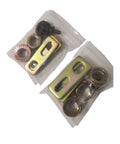 Bike Axle Nut For Electric Vehicle Motor Shaft Anti Rotation Baffle Plate Rocker Nut Positioning Fastener M16 set