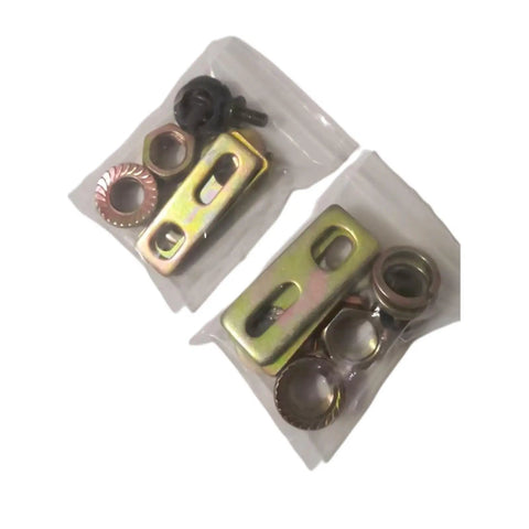 Bike Axle Nut For Electric Vehicle Motor Shaft Anti Rotation Baffle Plate Rocker Nut Positioning Fastener M16 set