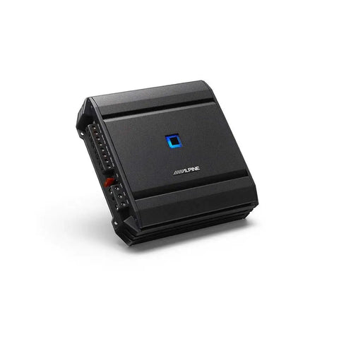 Alpine S A32F 4 Channel Class D Digital Car Amplifier, 320 Watts Total Power, 55W RMS Per Channel at 4 Ohm, black casing