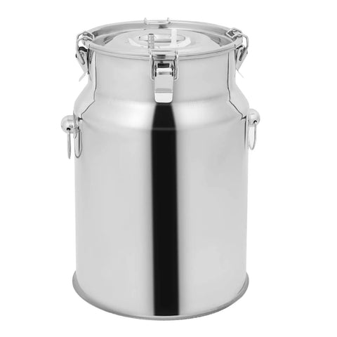 Go To 10L Electric Milking Machine For Cows And Goats stainless milk bucket with secure lid