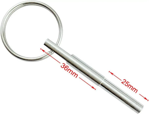 Coffee Machine Repair Key Set With Gasket Pack And Magnetic Wrench featuring stainless steel oval head bit key