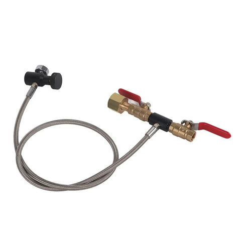 CO2 Soda Maker Refill Adapter Kit With 36 Inch Hose, G1/2 Connector, Handles Up To 3000 PSI, Easy Home Fill For Soda Systems, Not For Paintball, Compatible With Standard CO2 Cylinders