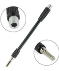 Flexible Shaft Screwdriver Extension 5.1 Inch Hex Shank For Tight Spots And Weird Angles, flexible tool with hex and screwdriver ends.