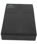 Dont Stress Over Power Outages With This Compact Mini Ups Backup Power Supply Packing 8800mah Capacity And 18w Output To Keep Routers Modems And Security Cameras Running Smoothly, showing top view with power indicator.