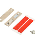 Magnetic Cabinet Door Catch With Screws For Cupboard Wardrobe Drawer Closure, showing plates, screws, and adhesive pads