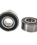 Beefy Double Row Angular Contact Bearing With Rubber Covers 5200 Series 2RS Sealed High Load ABEC 7 Precision Rustproof