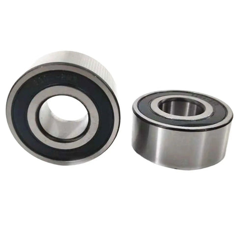 Double Row Angular Contact Rubber Cover Bearing 5200 Series 2RS Sealed for agricultural, forklift mast, automotive, industrial machinery.