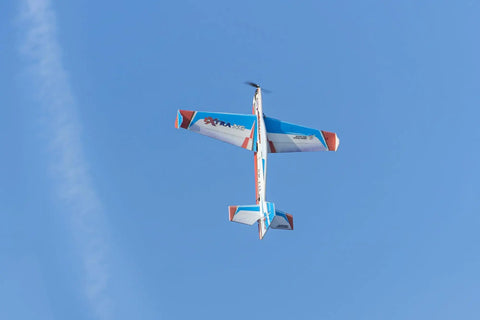 BeastMode EPP Foam RC Plane Kit Extra NG Model With 1200mm Wingspan 47 Inches 3D Aerobatic Outdoor RC Airplane in flight.