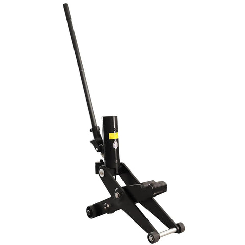 Beefy Hydraulic Forklift Jack With 10,000 Lb Capacity And 4000 Kg Scissor Lift, heavy duty tool for industrial forklifts, side view