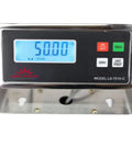 Digital display of Heavy Duty Digital Floor Scale 4FT X 4FT With Twin Steel Bumpers And Dead On Accuracy, showing 50.00 lb.