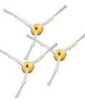Three Pack Replacement Side Brushes With Screws For Roomba 500 600 700 Series Cleaning Robots Easy Install And Reliable Fit