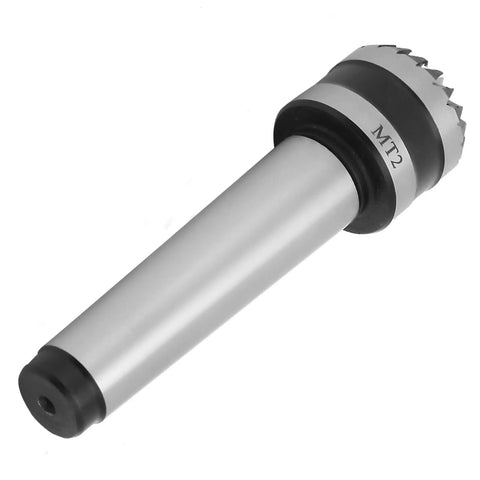 Heavy Duty MT1 Wood Lathe Tailstock Center With Precision 0.01mm Steel Spindle Turning Support For Smooth And Sturdy Project Shaping, close-up of spindle