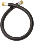 Three Quarter Inch NPT Brass Heavy Duty Swivel Compressor Jumper Hose, 3 Foot Length, 200 PSI Rated, Male To Female Quick Connect Air Line For Fast, Leak Free Tool Setup coiled
