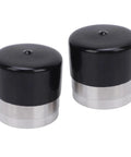2 Pack Stainless Steel Trailer Wheel Bearing Protectors With 1.980 Inch Hub Size Auto Check Grease Indicator for Boat Trailer