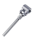 Heavy Duty Door Hinge Adjustment Tool Ergonomic Stainless Steel Wrench For Doors, Gates, Cabinets And Clean Rooms in close-up view