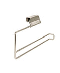Over The Cabinet Paper Towel Holder In Brushed Nickel No Install Paper Towel Dispenser For Kitchen Bathroom Laundry RV Camper
