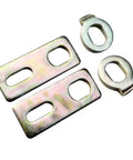 Dial In Your E Bike Setup With Heavy Duty Iron Motor Anti Rotation Washer And M 14 Mounting Bracket For Zero Play Axle Support and Bulletproof Electric Bike Hardware Components,  metal washers in two sizes