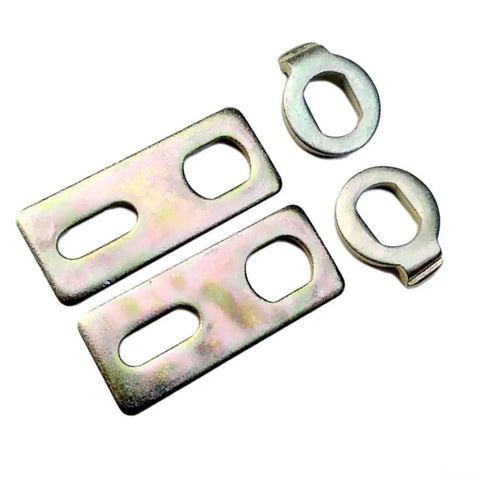 Dial In Your E Bike Setup With Heavy Duty Iron Motor Anti Rotation Washer And M 14 Mounting Bracket For Zero Play Axle Support and Bulletproof Electric Bike Hardware Components,  metal washers in two sizes