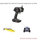 2.4G 3CH AFHS Radio Remote Control Transmitter With Receiver for RC Car and Boat, built-in antenna, RC car and boat not included