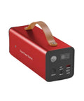 Beast Mode Hella Reliable Portable Power Generator And Charging Station for Outdoor Camping with leather handle and multi ports.