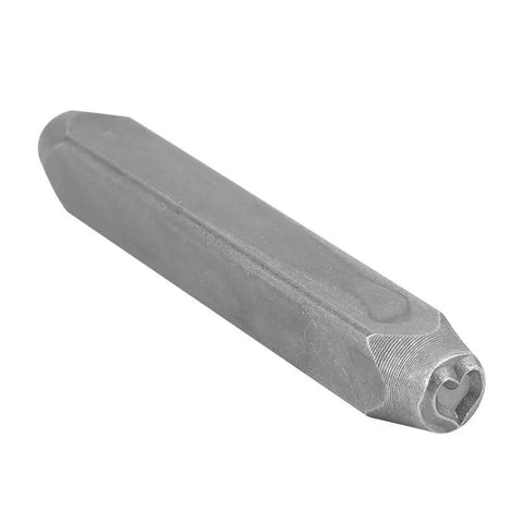 Metal Stamping Tools Set Steel Stamp 0.24 Inch Punch for imprinting heart shape designs on metal and leather surfaces