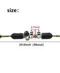 Electric Golf Cart Steering Gear Assembly Kit For Smooth Rides, Sightseeing Car Steering Gear Replacement, shown with dimensions