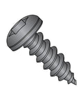 Built To Last Steel Sheet Metal Screw With Black Oxide Finish Pan Head Star Drive Type AB Point For Thin Metals And Resin Impregnated Plywood Thread Size Ten Sixteen Length Three Quarters Of An Inch Pack Of Fifty close-up