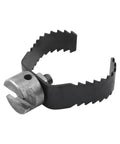 Tough As Nails 3 Inch Sharktooth Root Cutter Head Compatible With Ridgid K-60 Drain Machines And 7 8 Inch Sectional Cables. Heavy-duty steel cutter with jagged edges.
