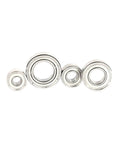 4 Piece High Speed Ball Bearing Kit For UP200 UG12 SUG12 With Durable Chromium Steel Bearings Double Sealed 2RS ZZ Shields For Dust And Moisture Protection And Smooth Operation MR137ZZ 7x13x4 Compatible Long Lasting Performance. 4 MR137ZZ bearings