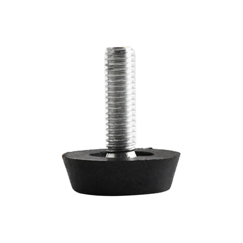 10 Pack Adjustable Screw In Furniture Leveling Feet With Round Floor Protectors, Heavy Duty Glides For Tables Chairs Cabinets