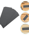21 Piece Grit Wet Dry Sanding Sheets For Wood Furniture Refinishing And Car Polishing Jobs To Get That Smooth Shiny Finish Without The Mess Or Dust.