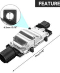 Dimensions of Plug-And-Play Cooling Fan Control Module For Mazda 3, Mazda 5, Ford Focus Kuga, Volvo V40 2012 To 2019