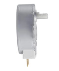 Top Notch Synchronous Motor 220V 50Hz 4 RPM CW CCW Replacement For Microwave Oven Turntable side view showing compact design.