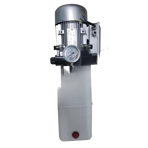 Heavy Duty Hydraulic Power Workhorse With 110V Electric Pump Solid Compact Fluid Transfer System 1 To 3 Kw Motor, front view showing motor and pressure gauge.