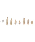 Brass M3 Hex Spacer Kit 120 Pieces Built For DIY Projects And Metalwork Premium Quality Spacers And Nuts Set Oxidation Resistant And Easy To Install Great For Automotive And Industrial Use. Brass M3 hex spacers and nuts set with assorted lengths