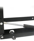 Top Notch Cold Rolled Steel Concealed Folding Hinges Kickass Cabinet Furniture Hardware with heavy duty gas strut mechanism.