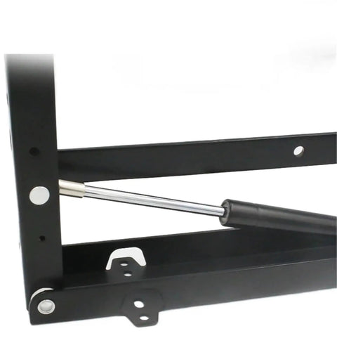 Top Notch Cold Rolled Steel Concealed Folding Hinges Kickass Cabinet Furniture Hardware with heavy duty gas strut mechanism.