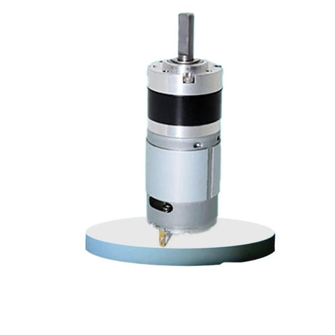 Heavy Duty PG28 Planetary Geared DC Motor With 24V Gearbox Reducer, compact design, ideal for industrial and DIY applications.