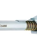 Grease Gun Coupler XL Universal Fit With 3.5 Inch Extra Reach For Recessed Fittings, Locking Jaws For Hands Free Greasing And Leak-Proof Seal
