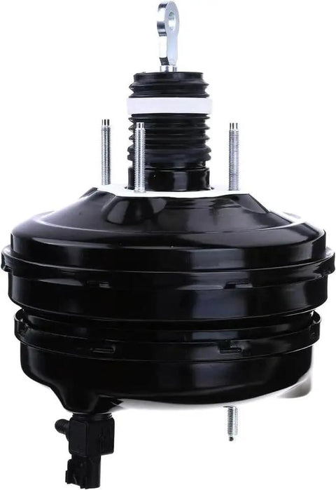 Upgrade Your Ride with Premium Power Brake Booster Replacement 54-77205 for 2011-2016 Chrysler Town and Country Dodge Grand Caravan 3.6L Without Master Cylinder, black vacuum booster.