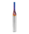 Spektra Coated Solid Carbide Down Cut Router Bit For Carbon Fiber Panels And Graphite, 1/8 Dia, 1/2 Cutting Height